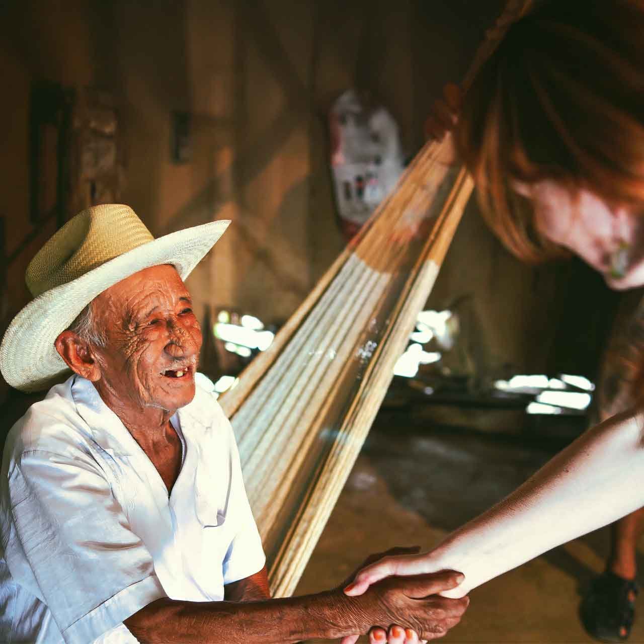 Community-Inmersion Regenerative trave visiting and learning about the Maya culture in Quintana Roo, Mexico