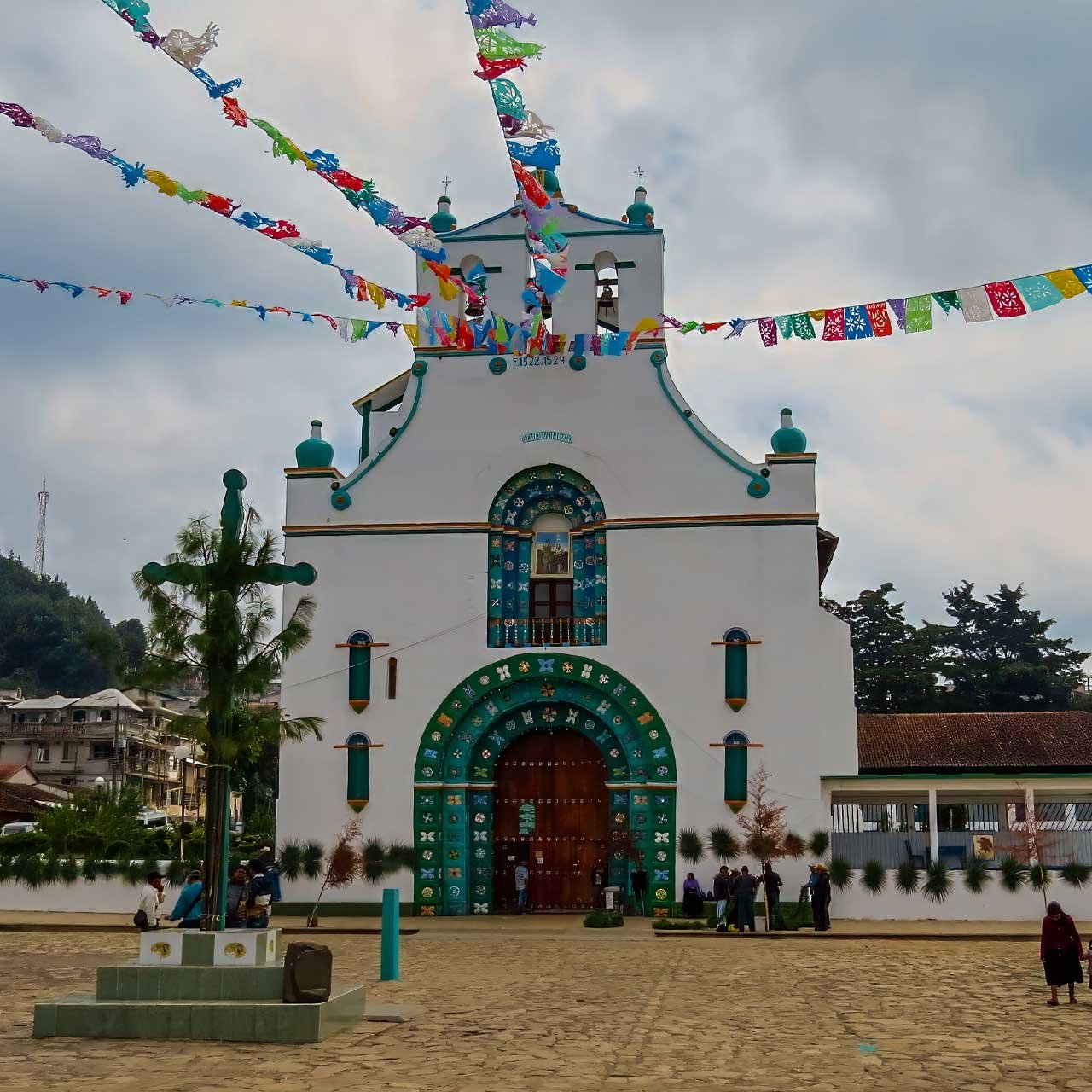 San-Juan-chamula Iglesia de San Juan chamula, Chiapas, Mexico